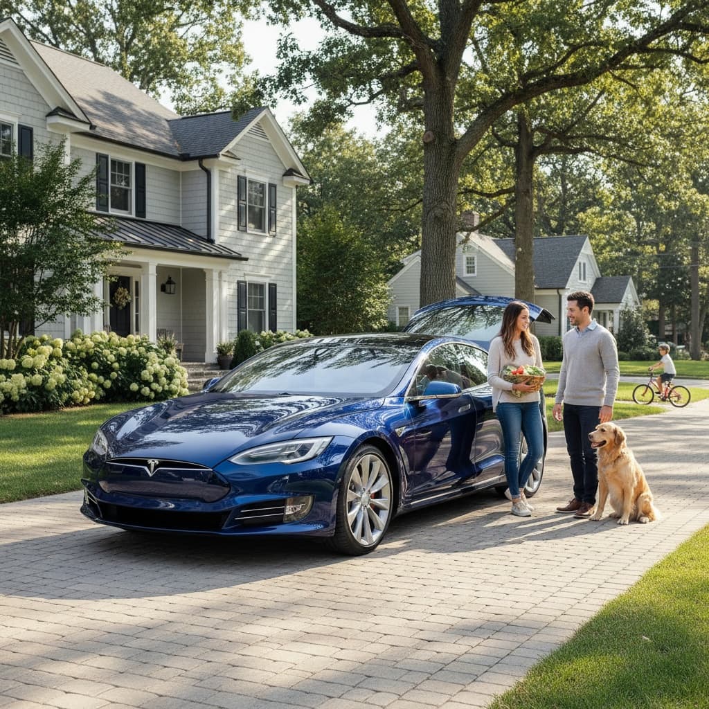 lifestyle driveway scene 93233796