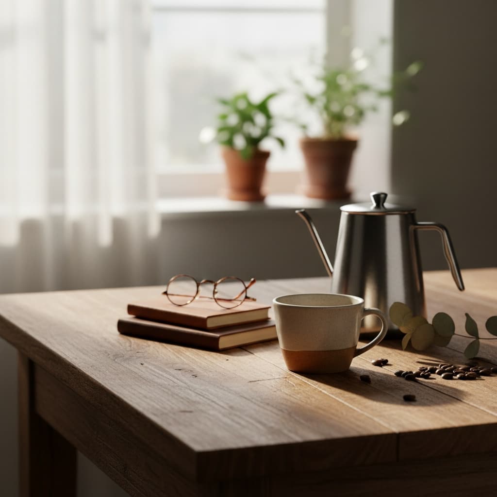lifestyle wooden table 37163572