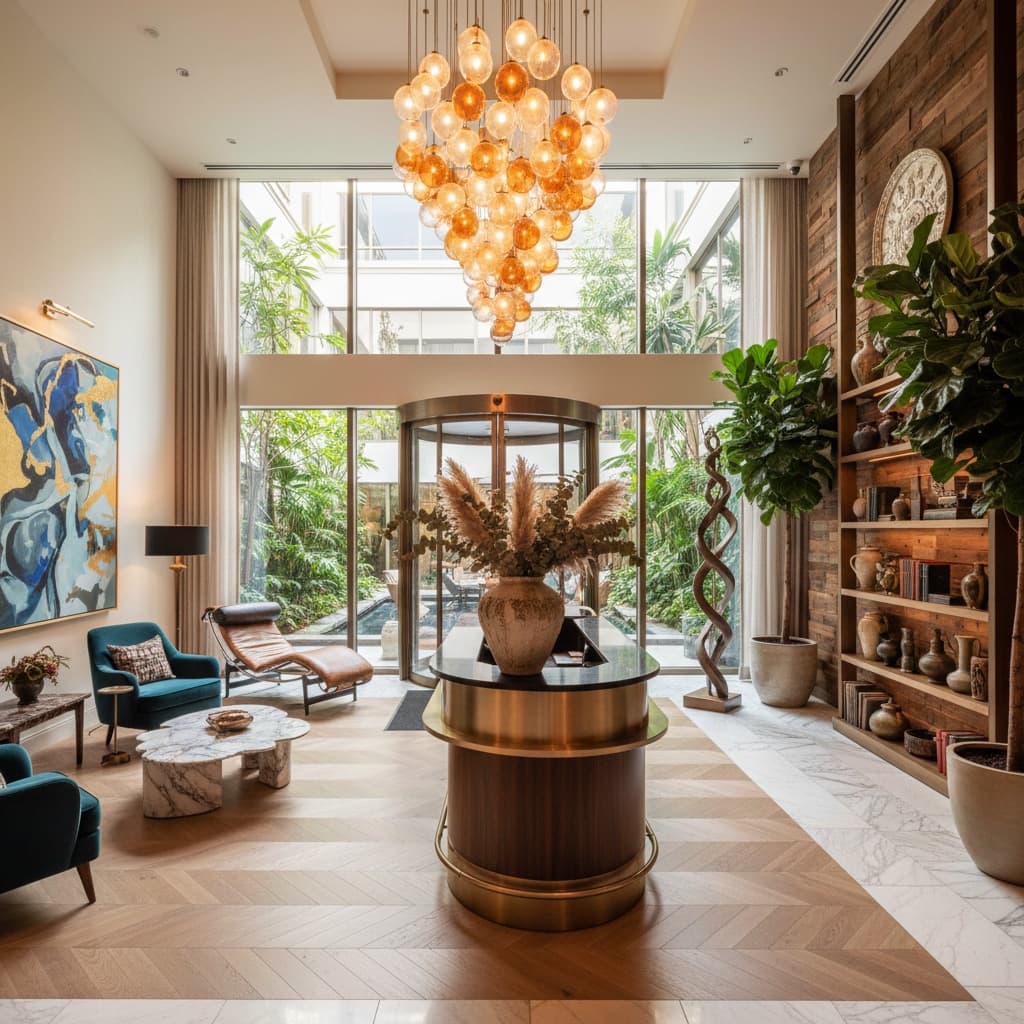 lobby entrance atmosphere 95275087