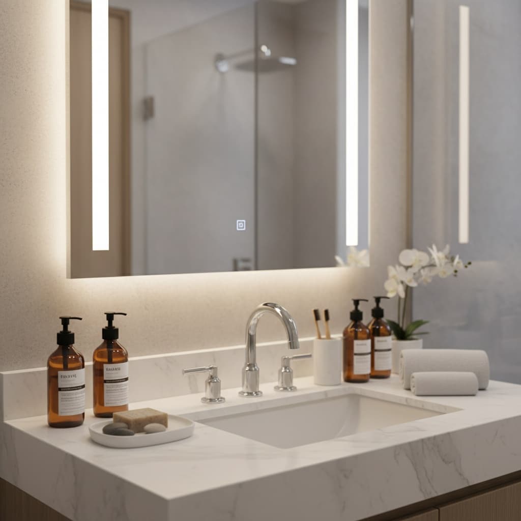 luxury vanity closeup 51182605