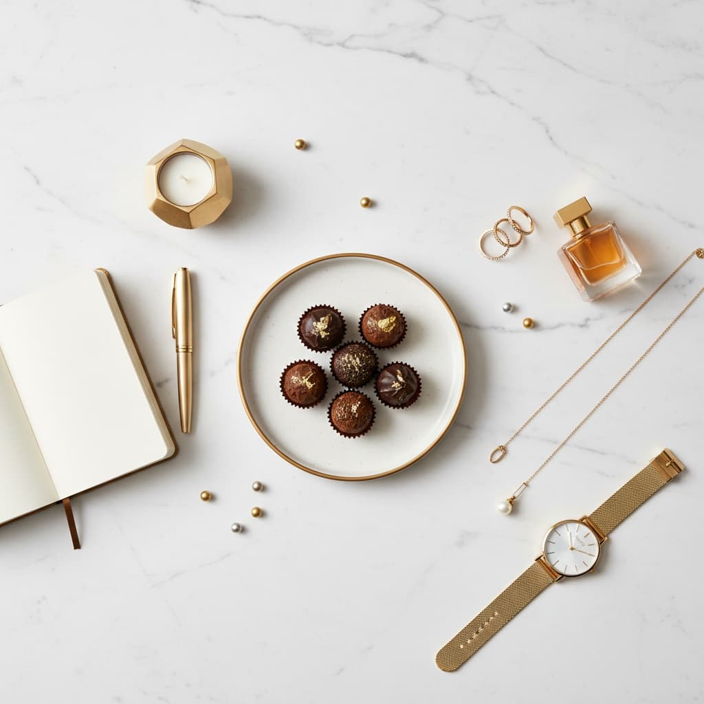 marble luxury flatlay 89265252