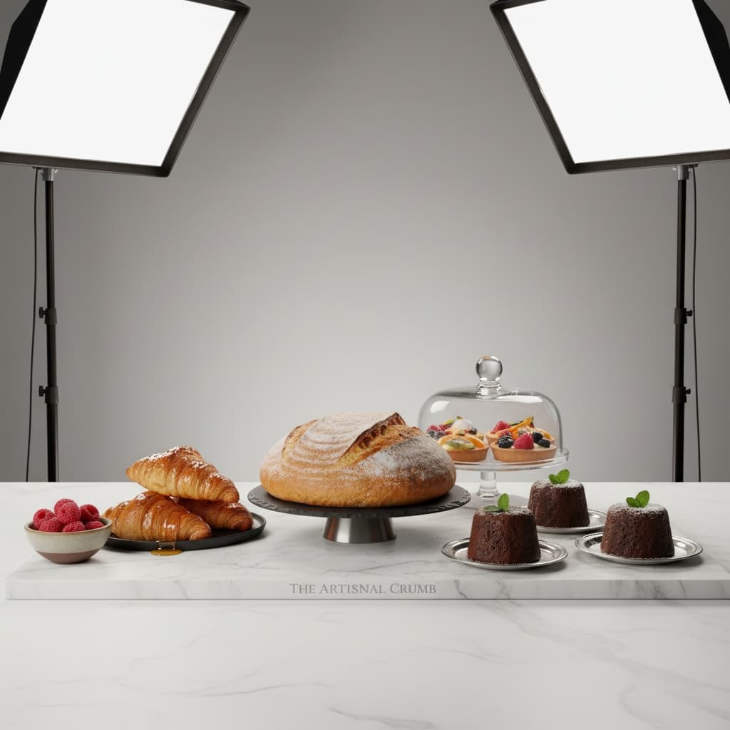 marble surface studio lighting 95266271