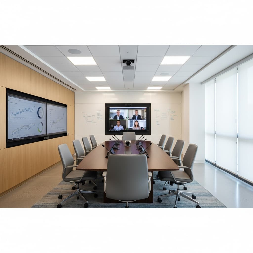 meeting room conference setup 63636440
