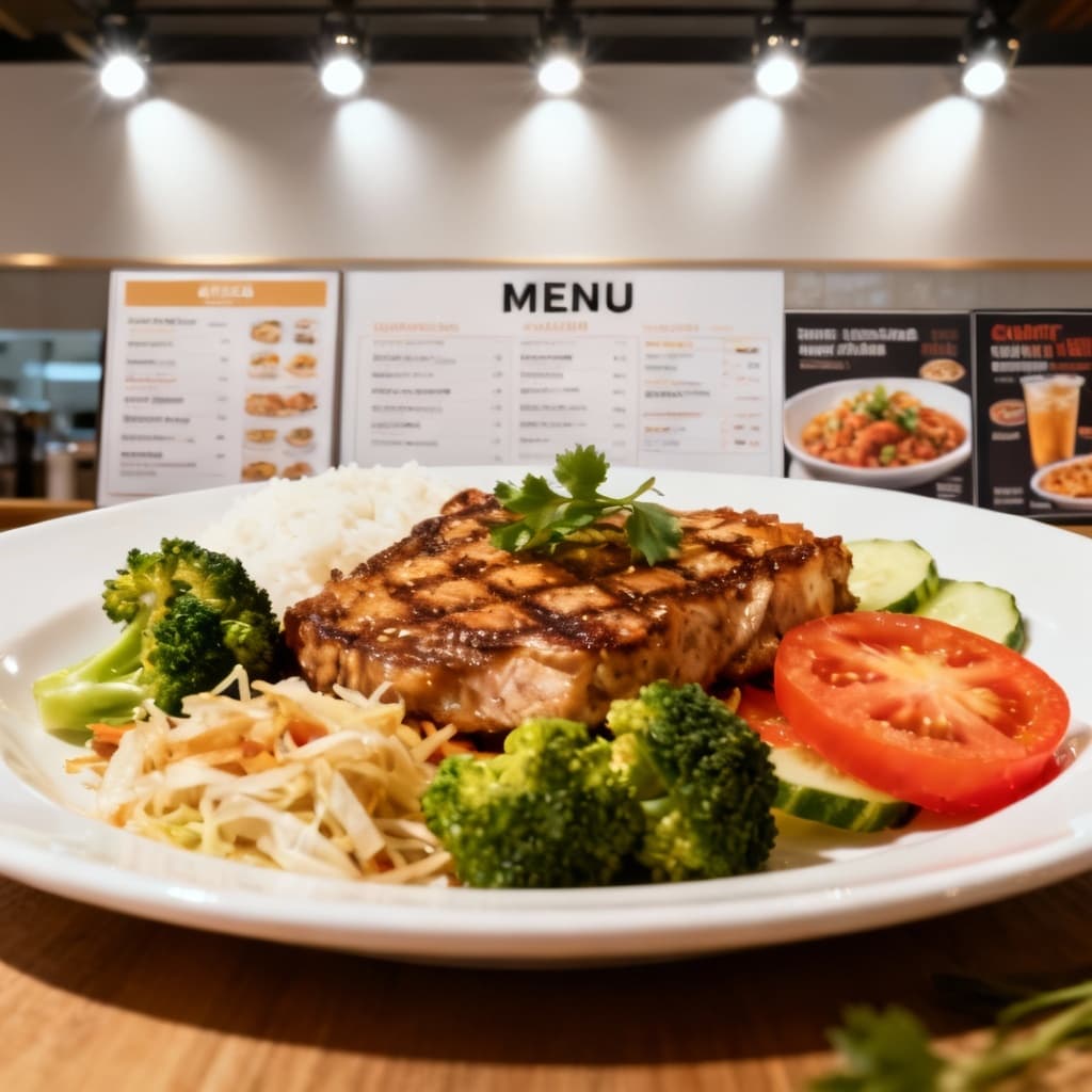 menu board bright 28638953