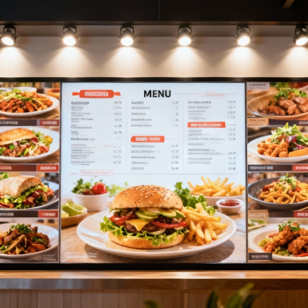 menu board bright 42004647