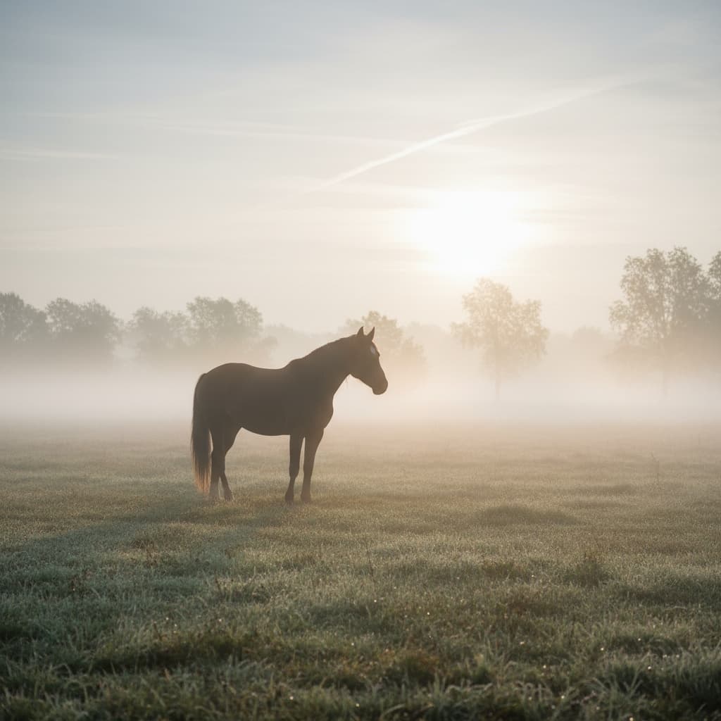 misty morning ethereal 66215610