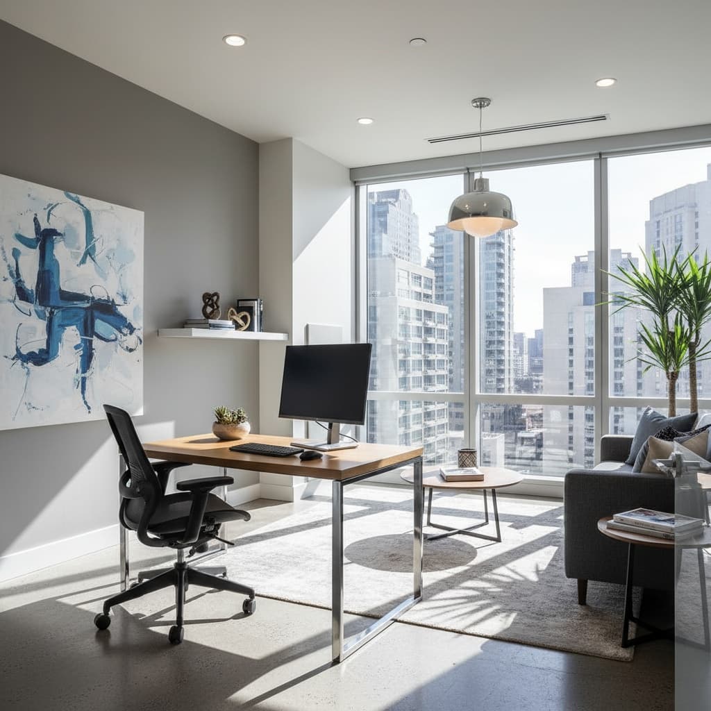 modern private office wide 71366546