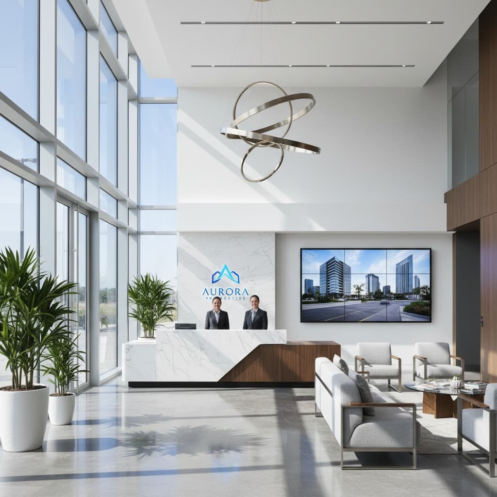 modern reception lobby 79174940