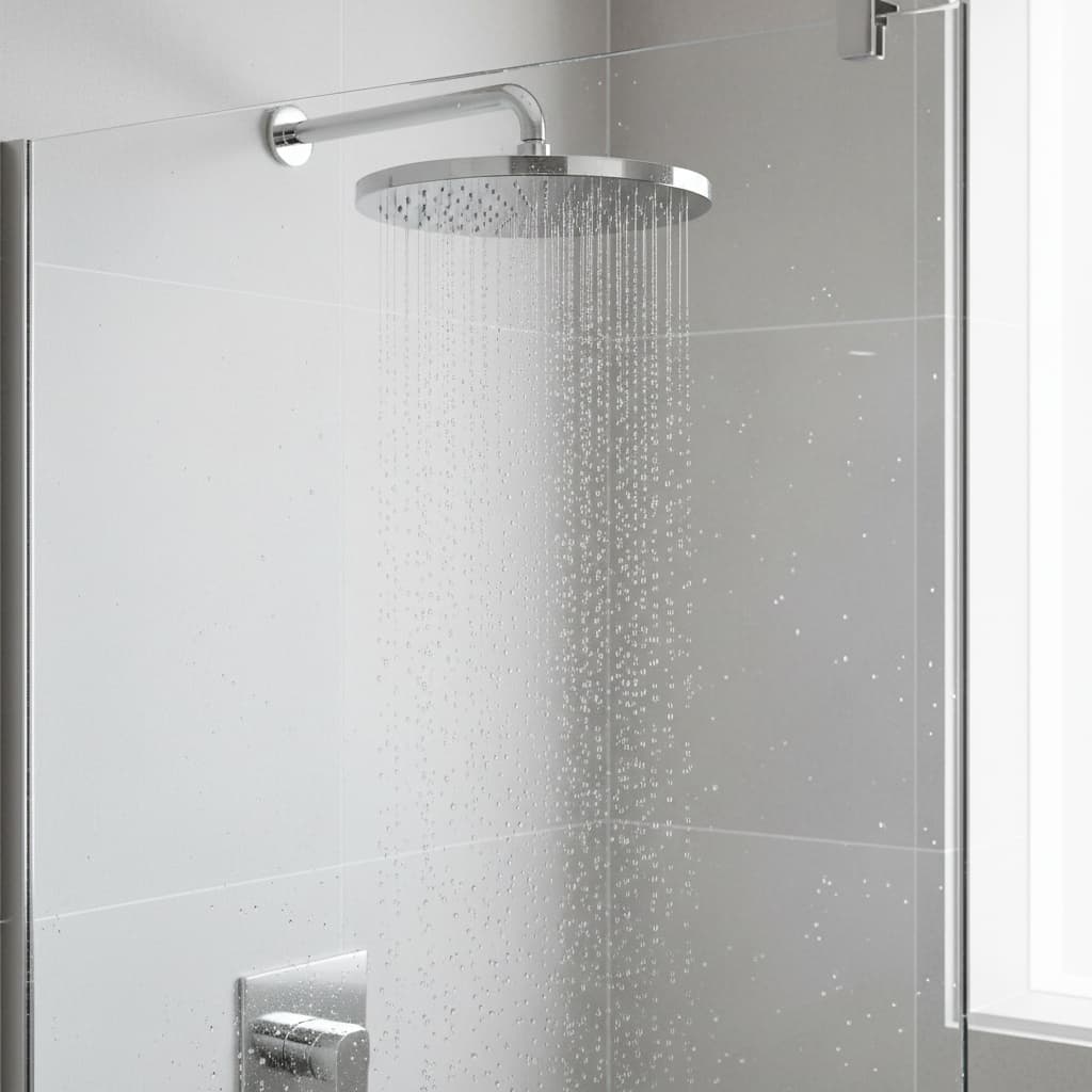 modern shower closeup 82558973