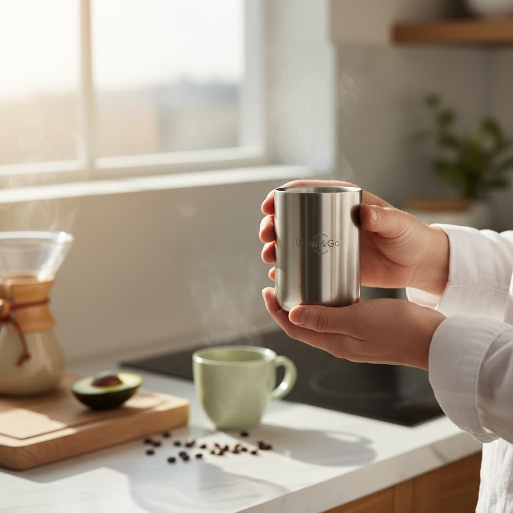 morning coffee kitchen scene 46610601