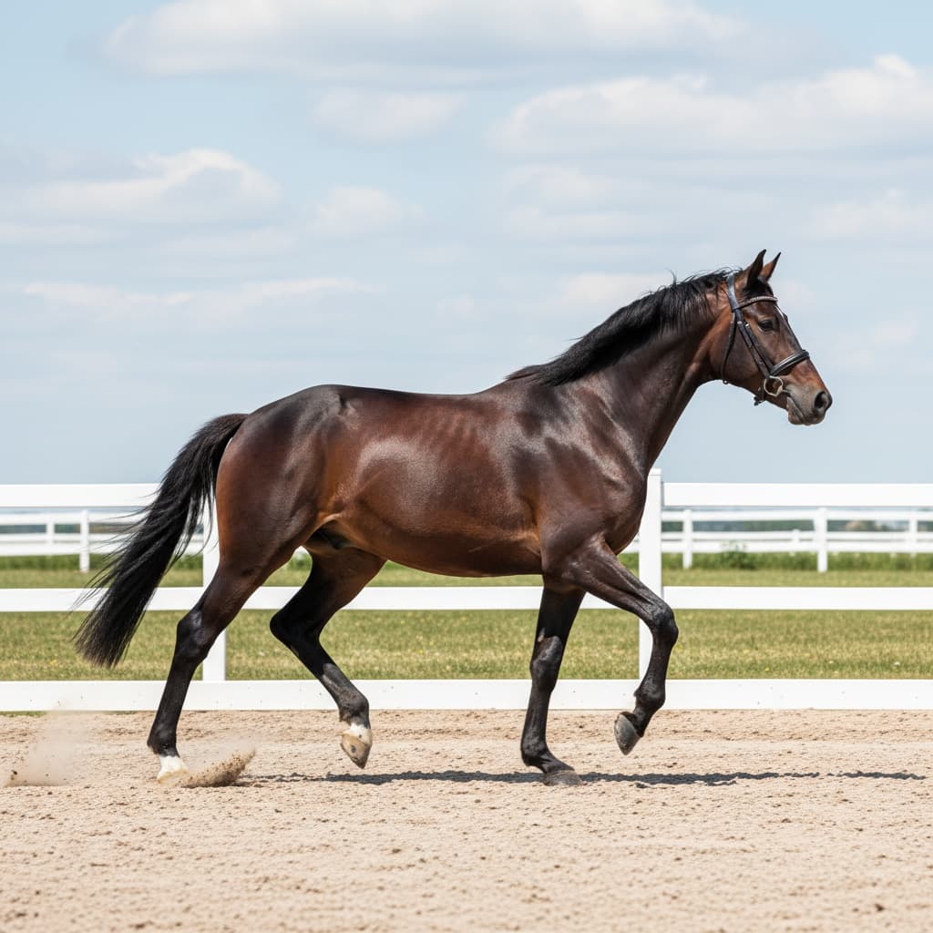 movement trot action 43254093
