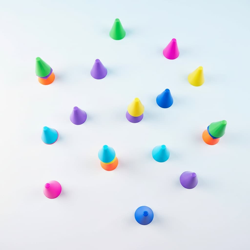 multiple cones display 75929753