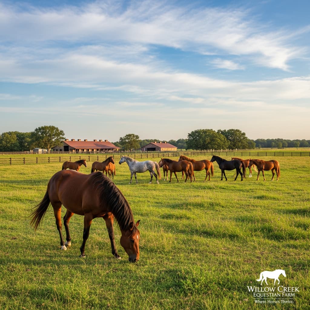 multiple horses pasture herd 28897402