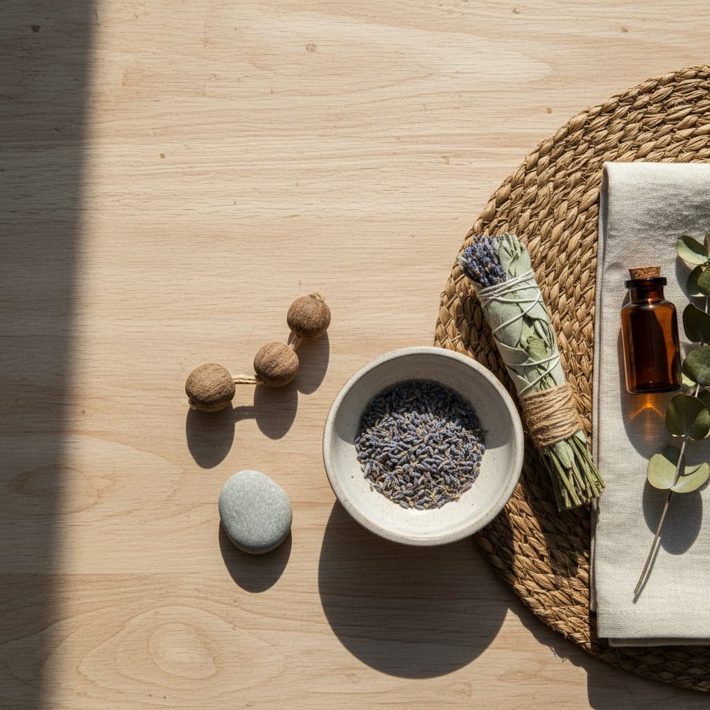 natural wood rustic flat lay 48497232
