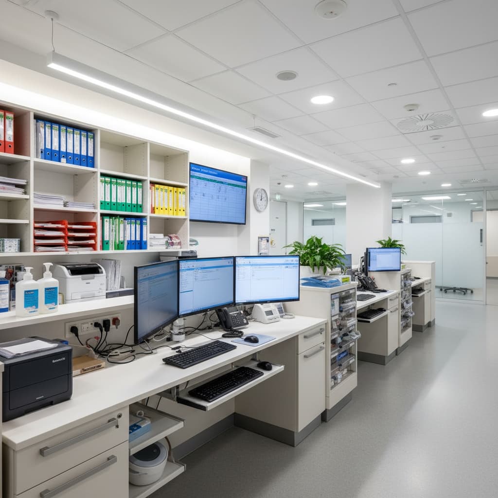 nurse station organized 88574693