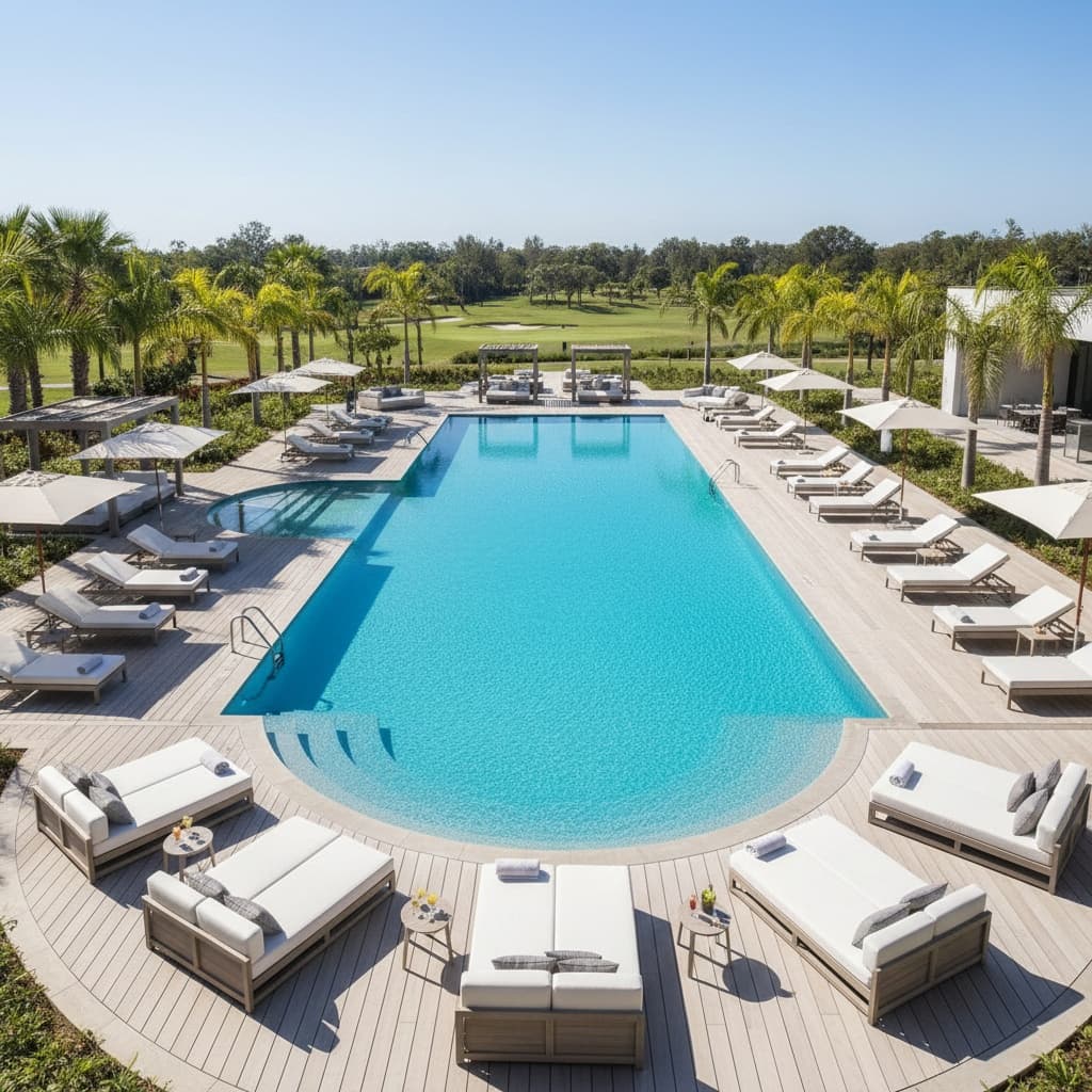 outdoor pool aerial 10248797