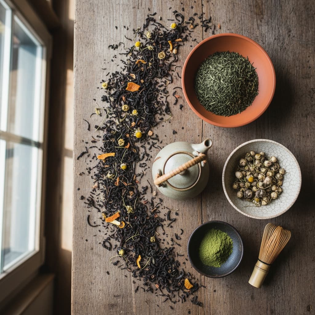 overhead flat lay loose leaf 33121368