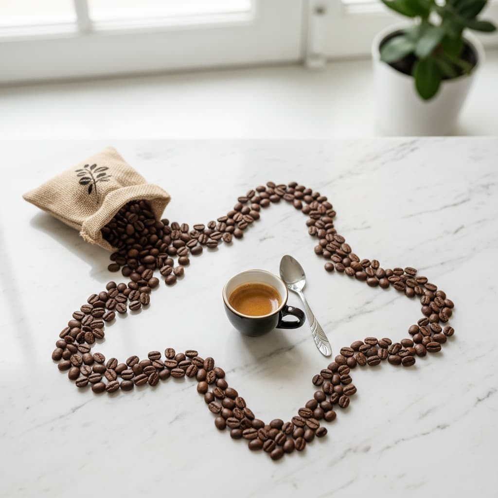 overhead flat lay marble 67959733