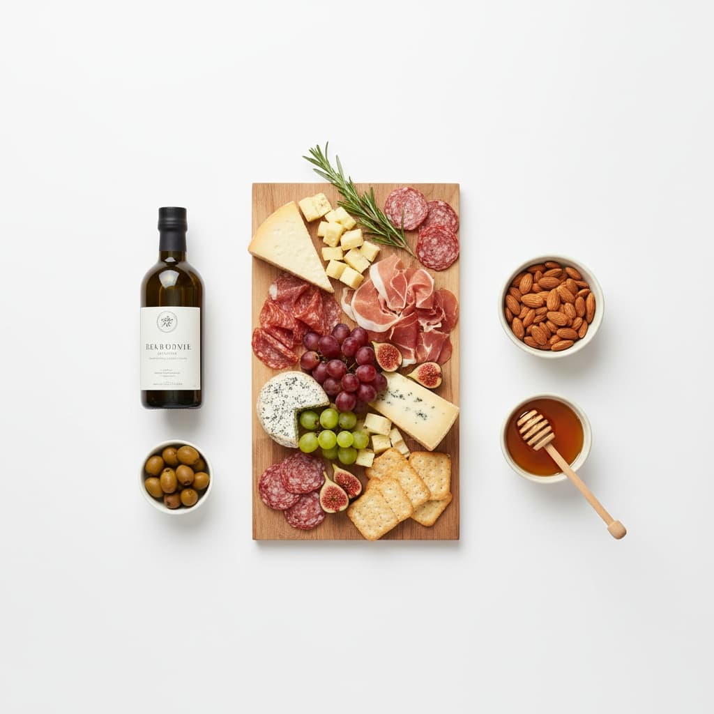 overhead flat lay white 86404893