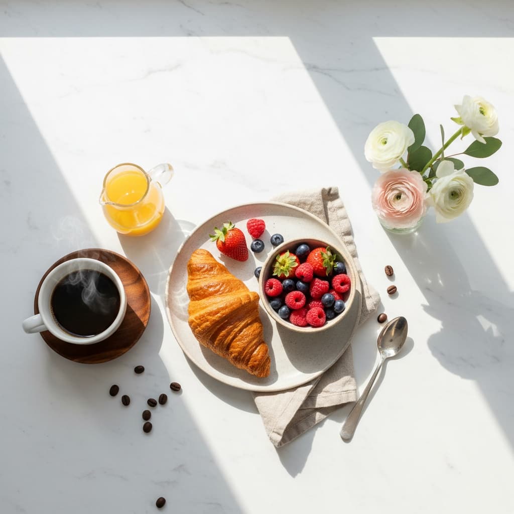 overhead flatlay bright 10101897