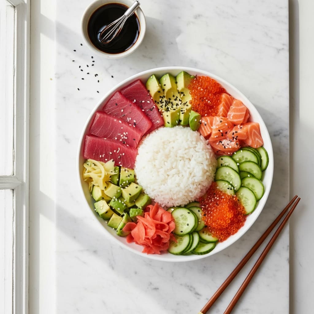 overhead flatlay bright 63074555