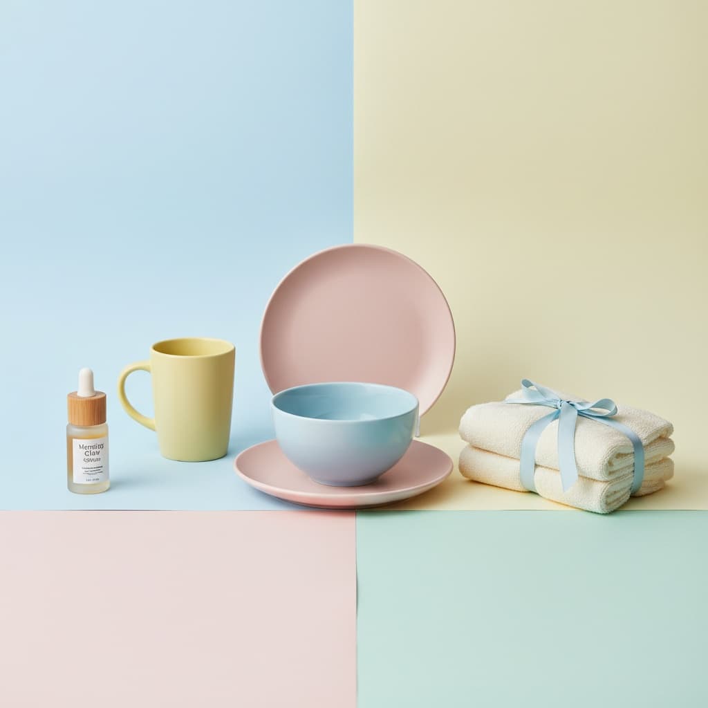 pastel seamless backdrop 58545013