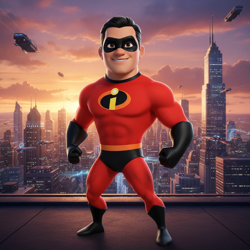 petite asian man incredibles superhero suit 67761379
