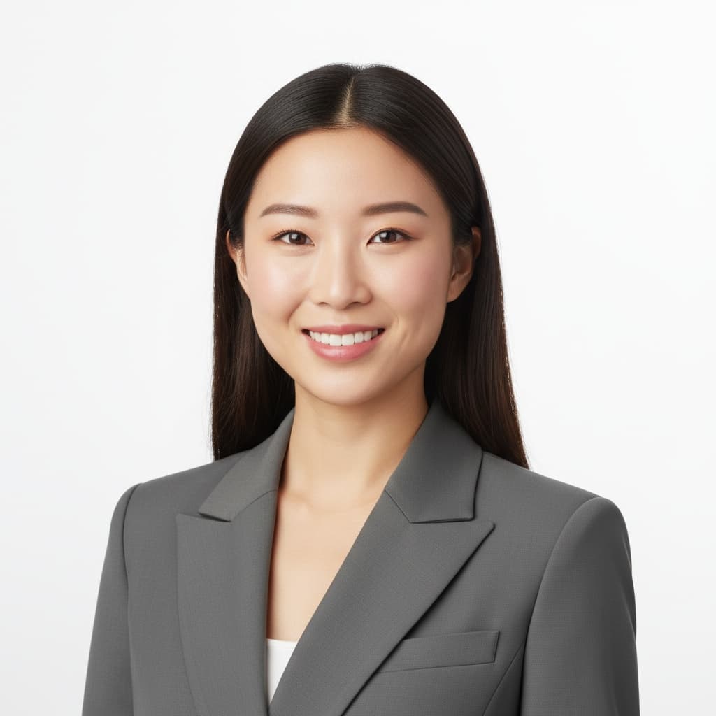 petite asian woman high key modern minimal 98246185