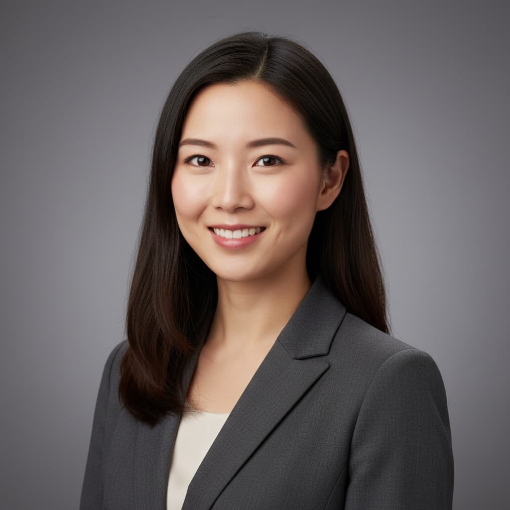 petite asian woman studio neutral background 42462669
