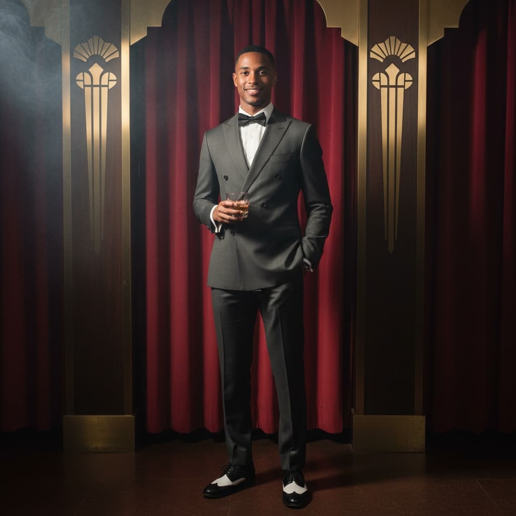 petite black man jazz club full body 88936113