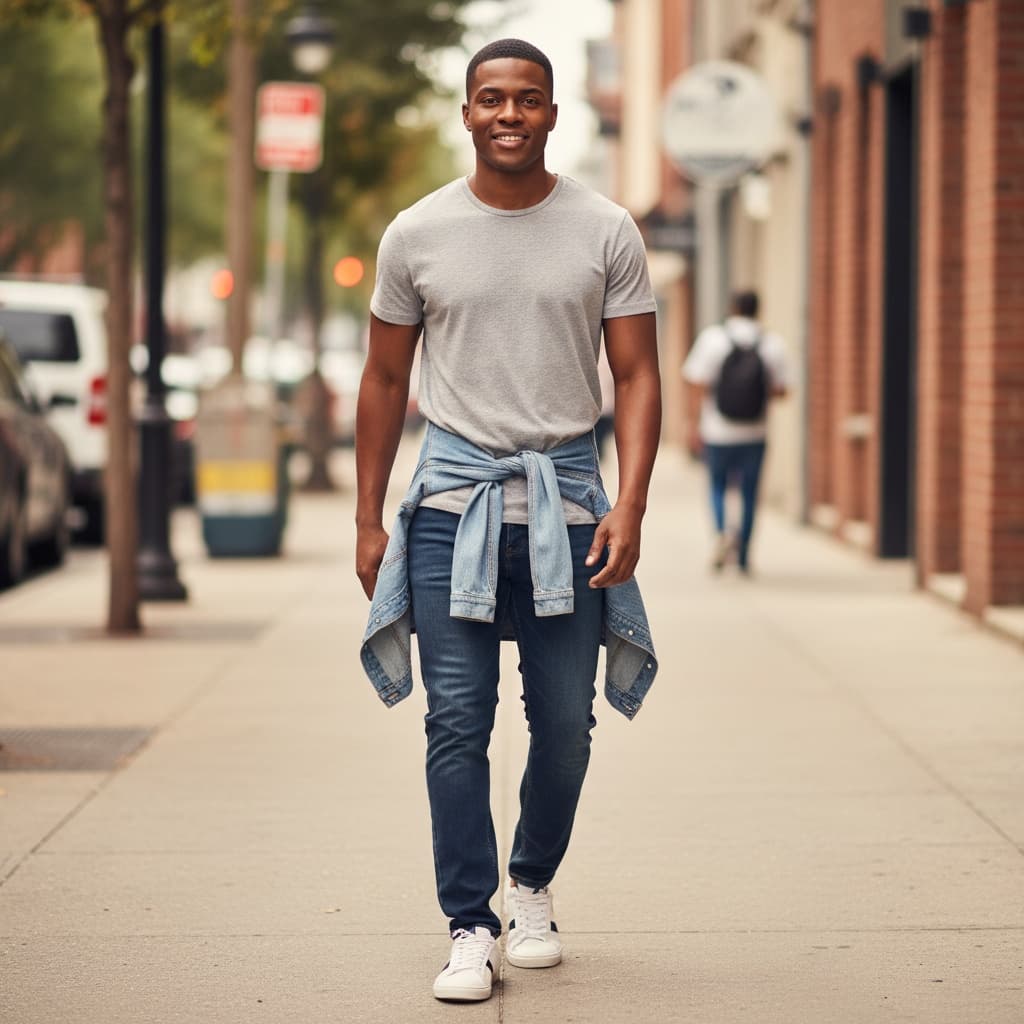 petite black man natural outdoor lifestyle 83953214