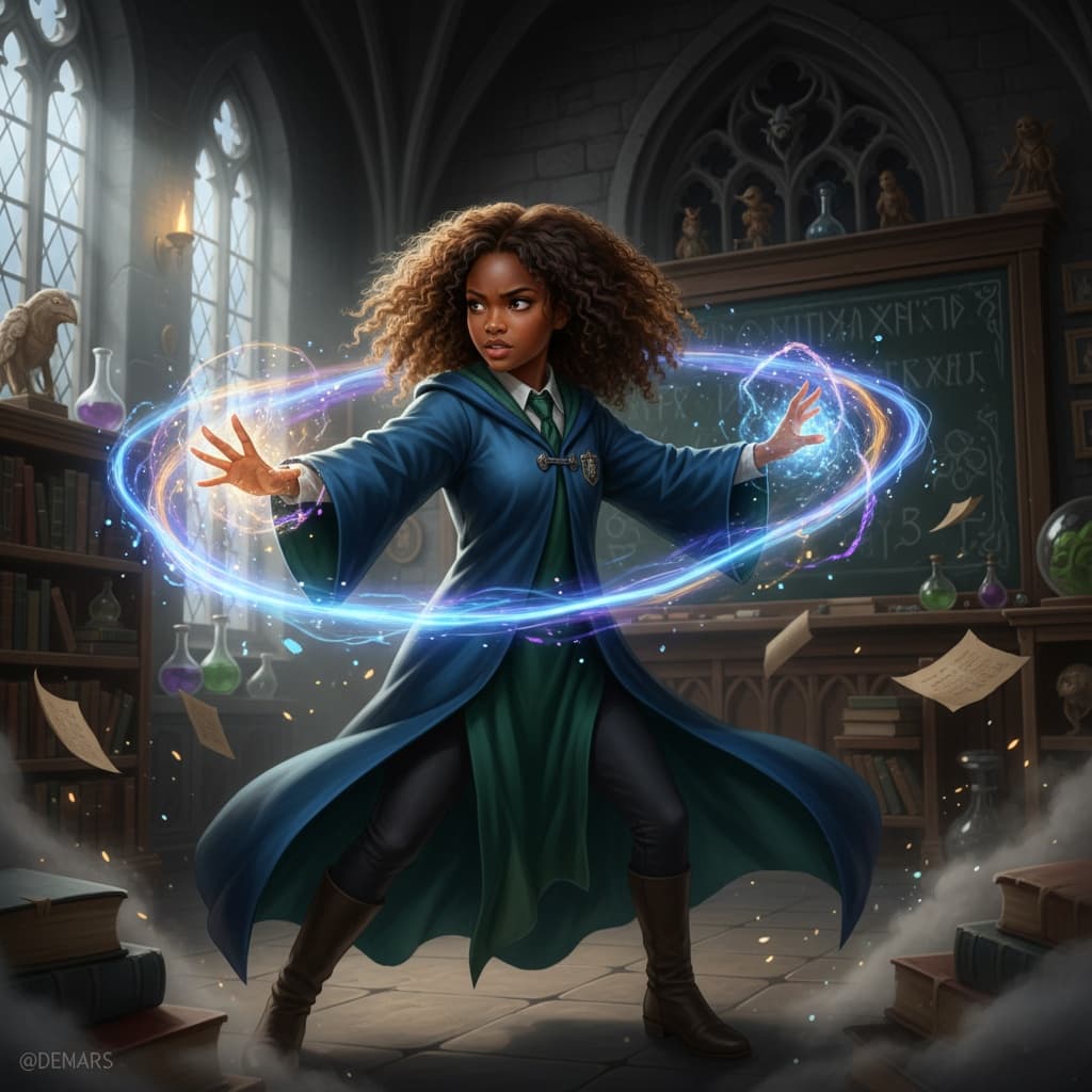 petite black woman defense against dark arts 75523284