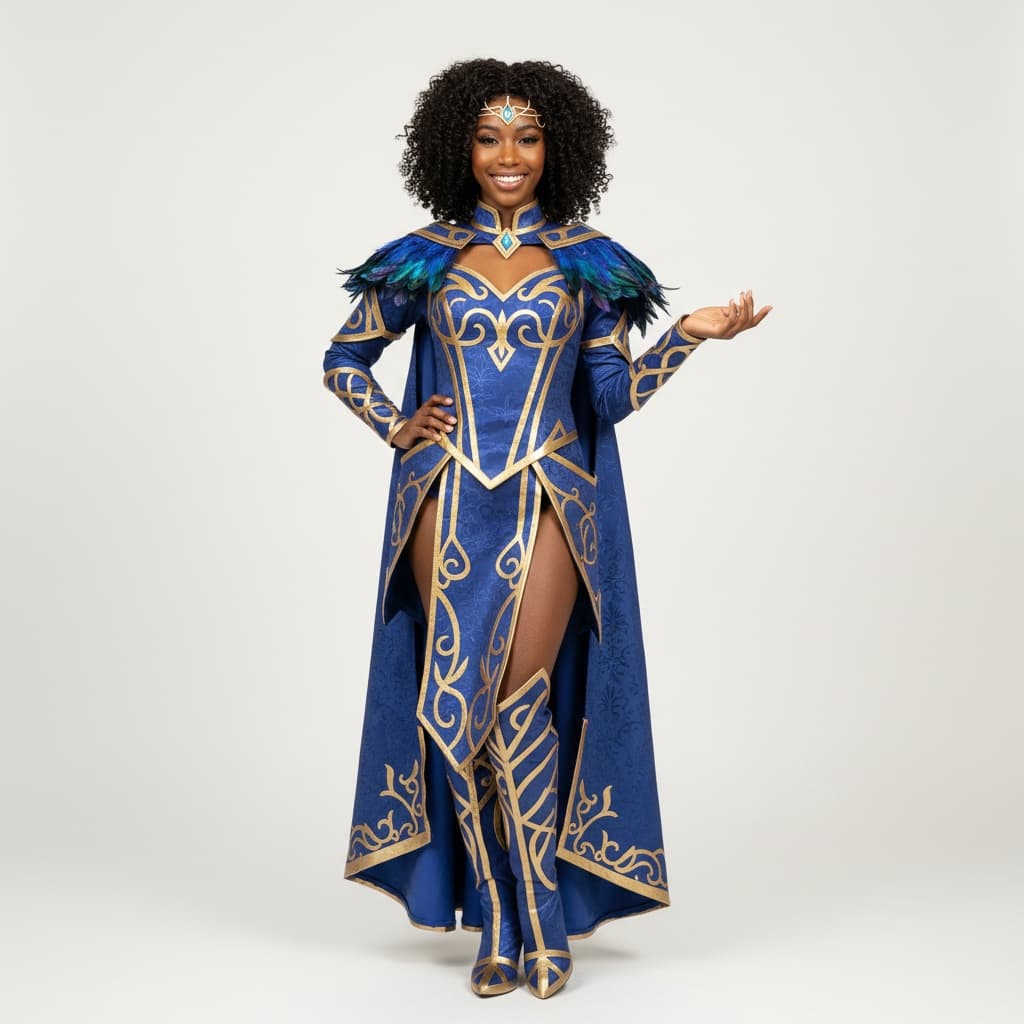 petite black woman full body costume showcase 47398317