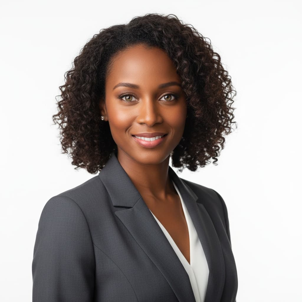 petite black woman high key modern minimal 65355602