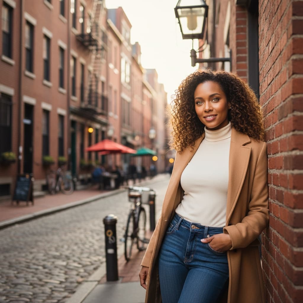 petite black woman north end italian quarter 53054784