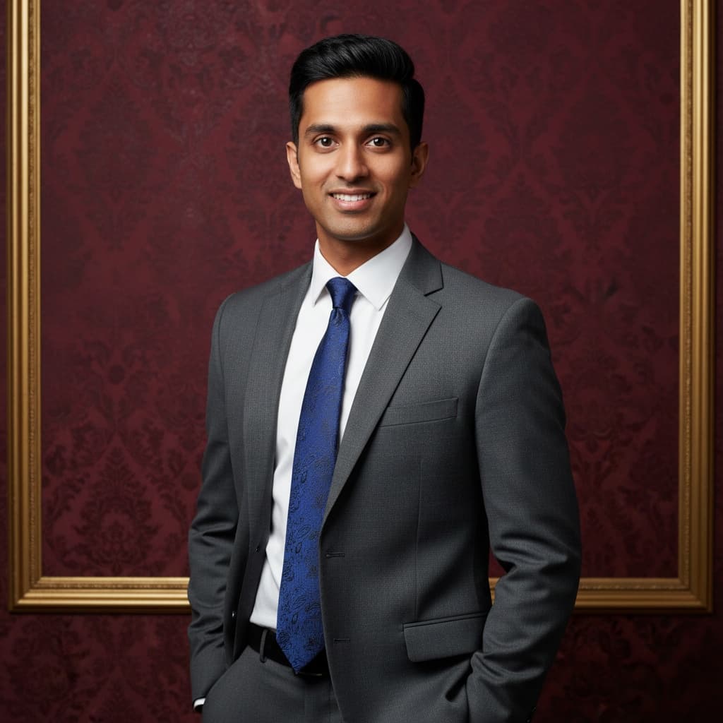 petite indian man studio professional portrait 18204532