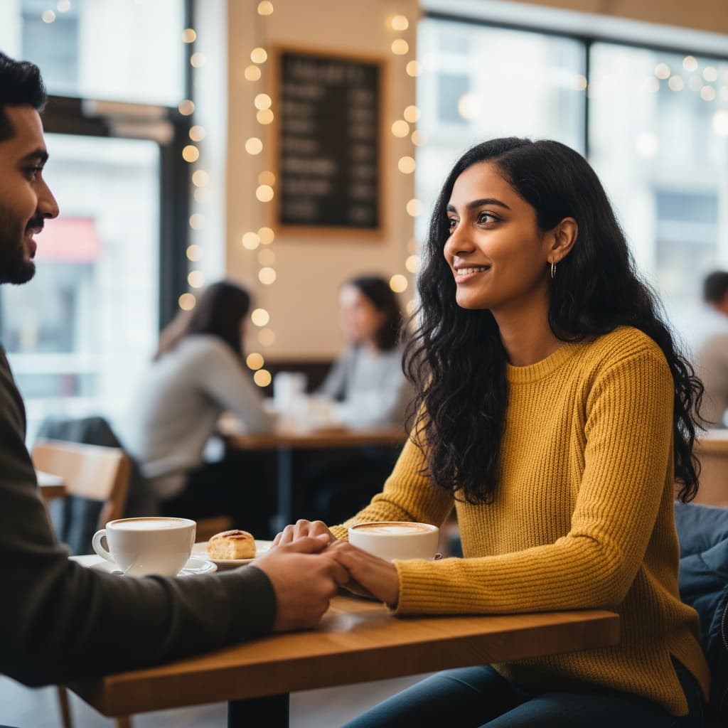 petite indian woman coffee shop date 60706650