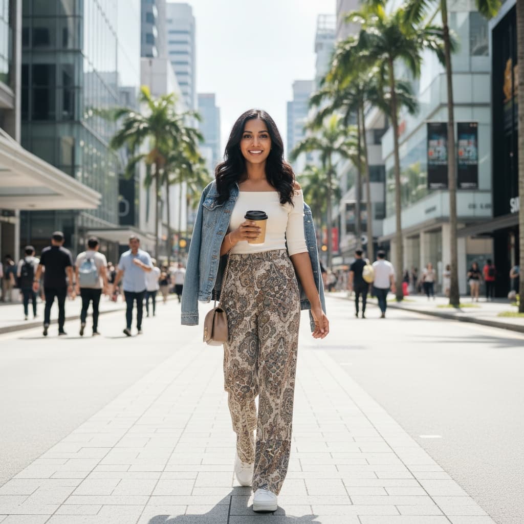 petite indian woman orchard road shopping 28045569