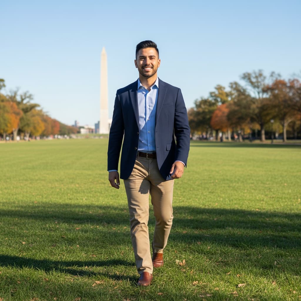 petite latino man national mall walking 62074210