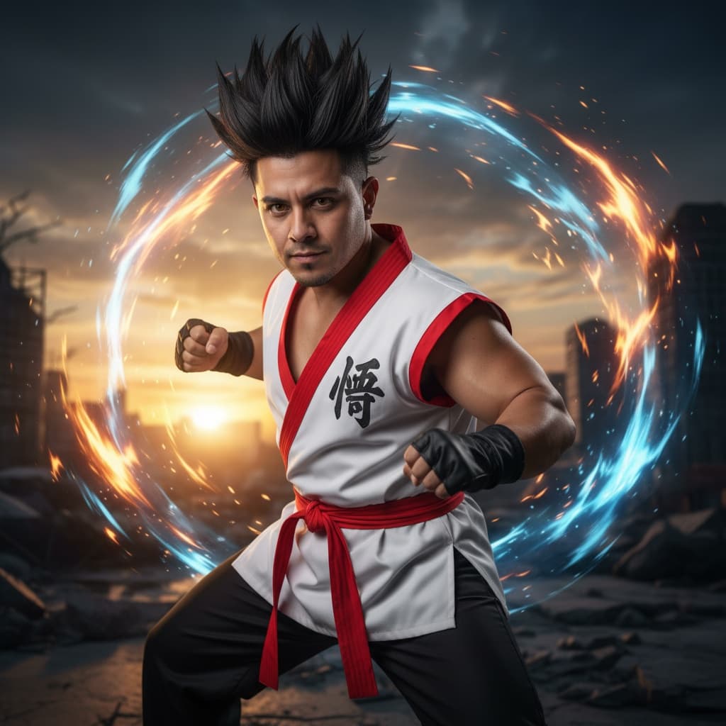 petite latino man shonen hero battle ready 34424868