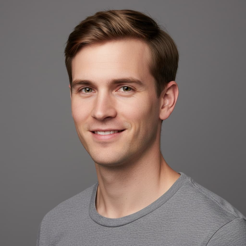 petite white man grey background three quarter 45493754
