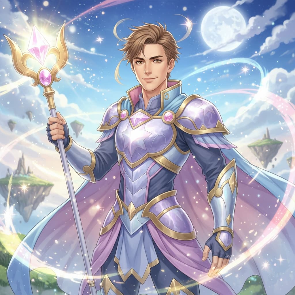 petite white man magical girl transformation 54693538