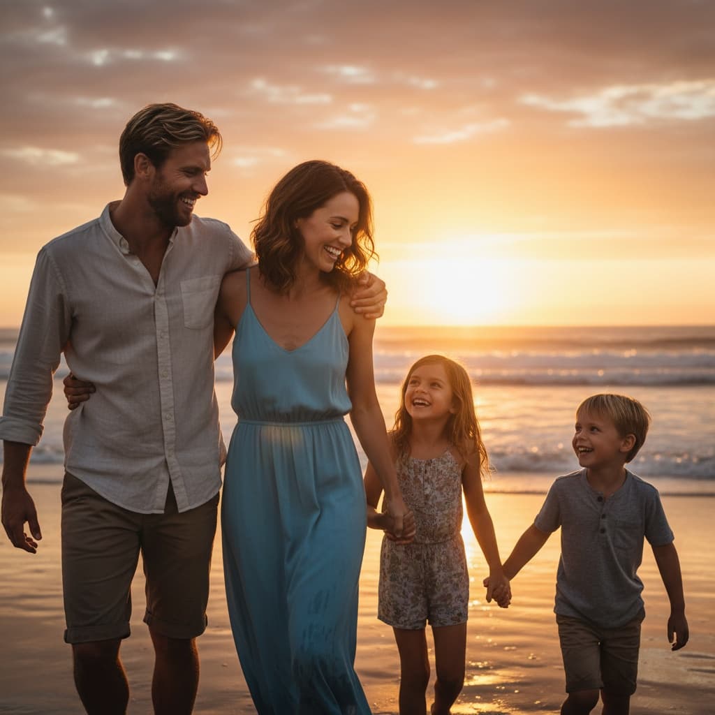 petite white woman beach sunset candid 36232362