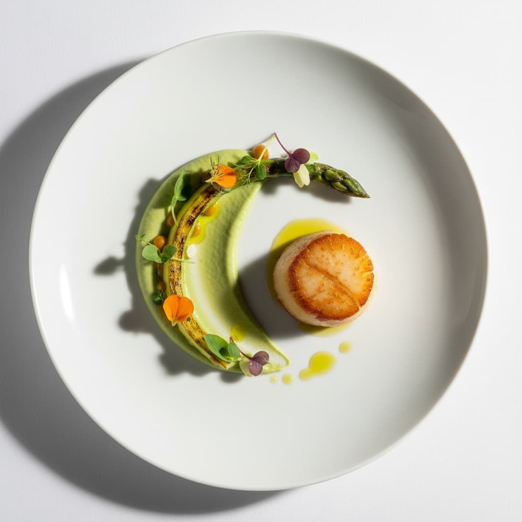 plated elegant fine dining 54519185