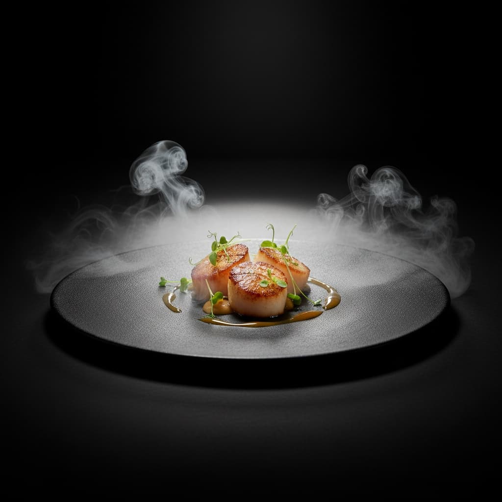 plated presentation dark mood 16940017