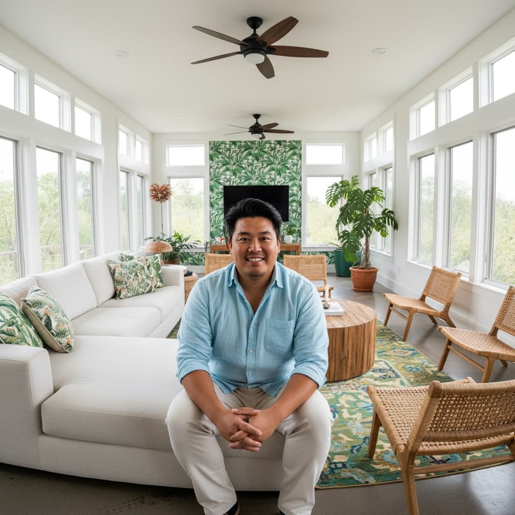 plus_size asian man open concept living 36632236