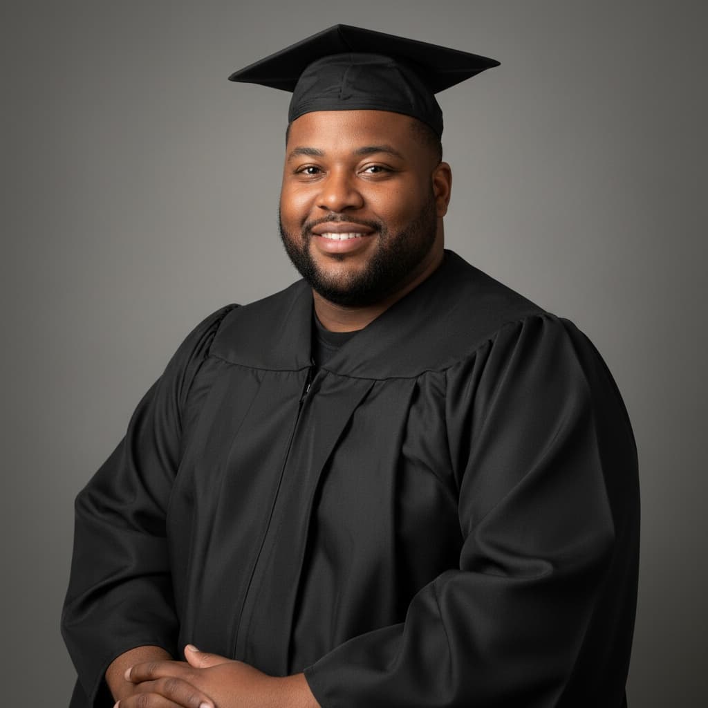 plus_size black man formal studio portrait 81466541
