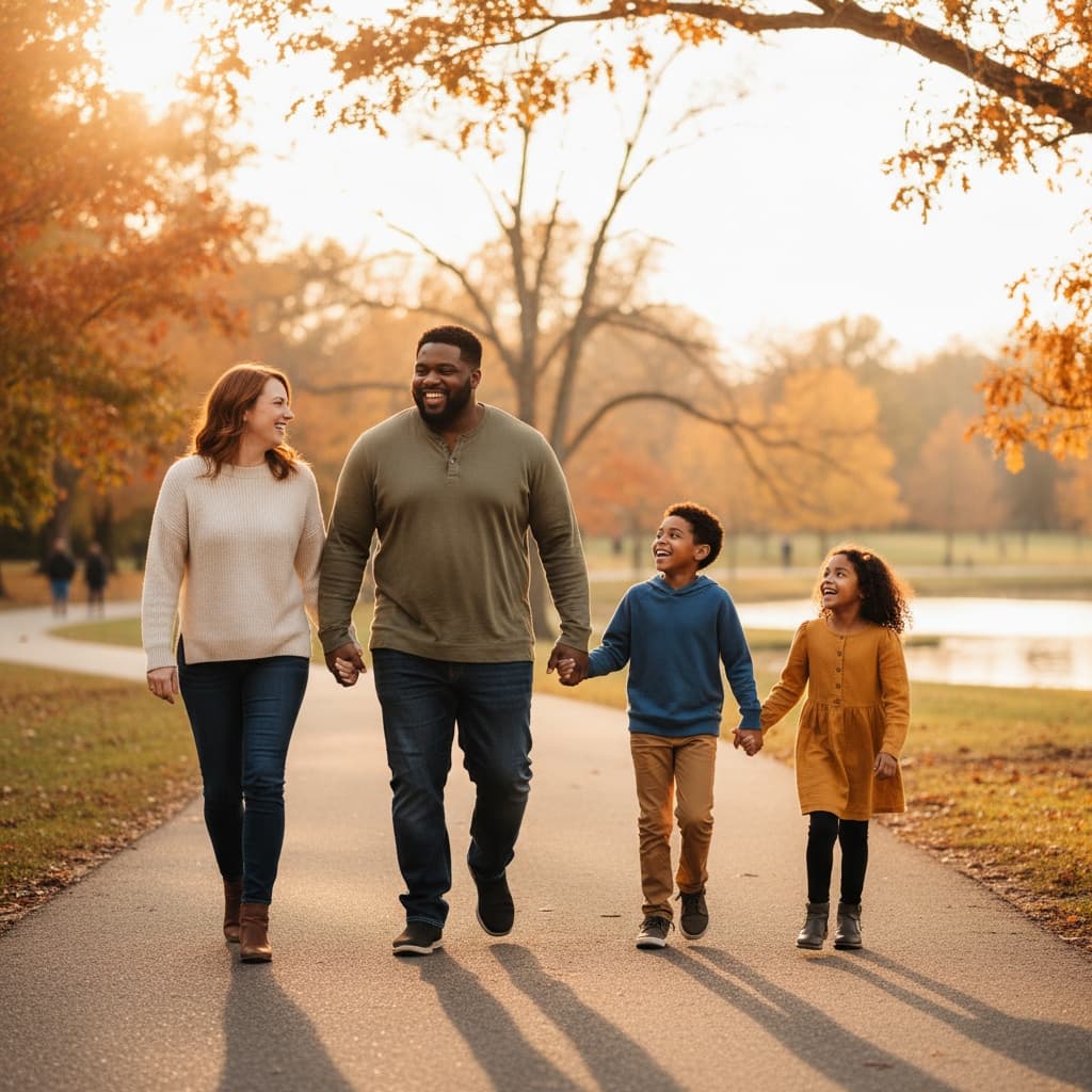 plus_size black man outdoor park walking 49807724