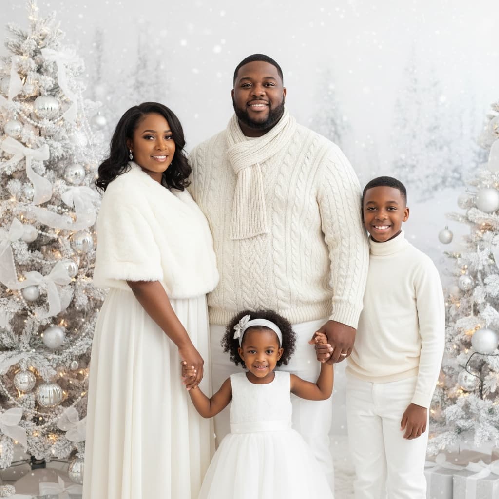 plus_size black man white winter wonderland 85836319