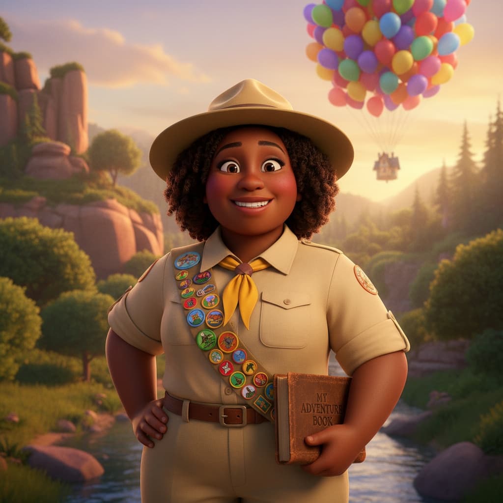 plus_size black woman up wilderness explorer 96402148